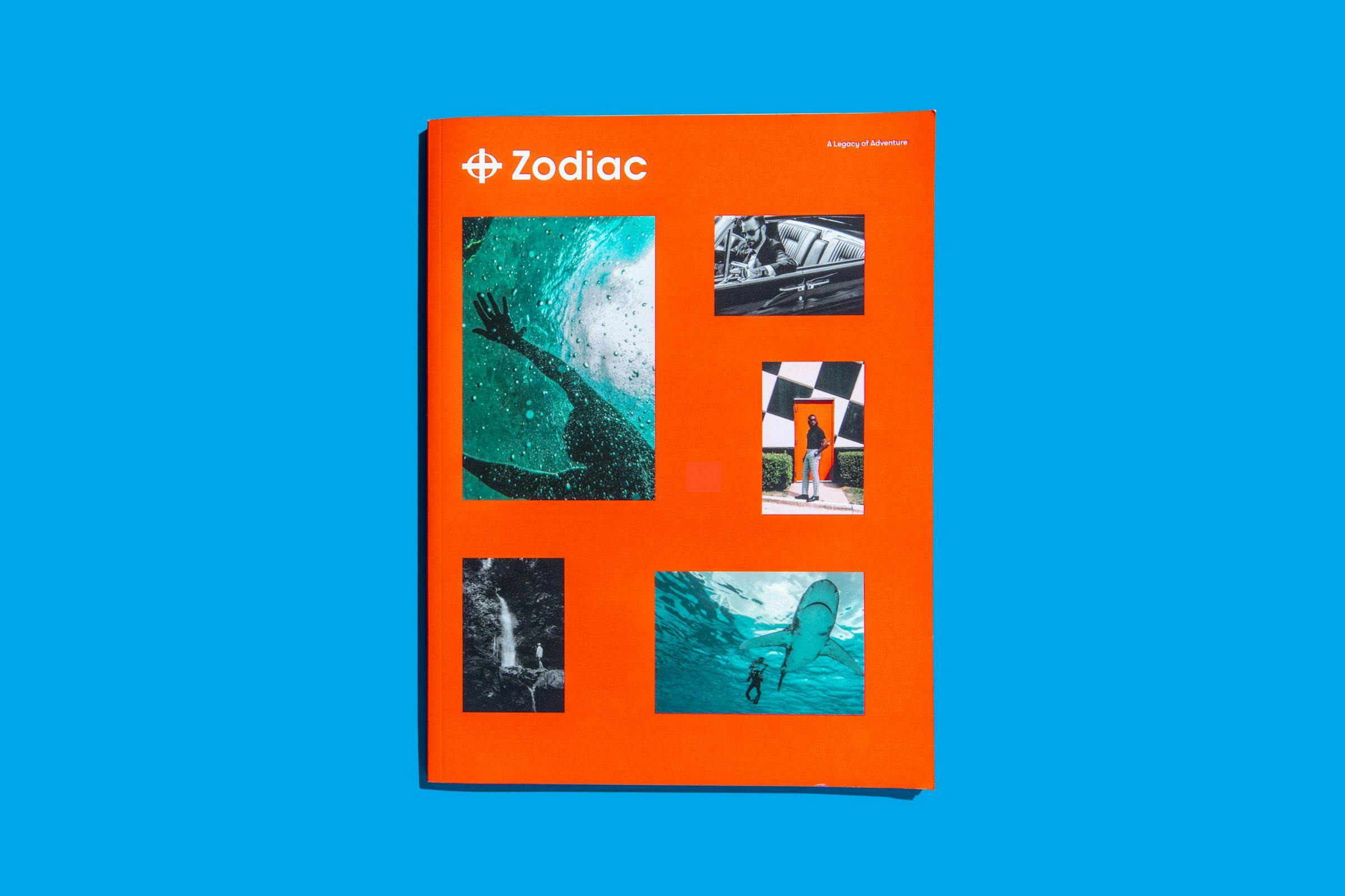 The front cover of the Zodiac Watches: Brand Book